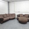 Brown Sofa and Love Seat - Image 2