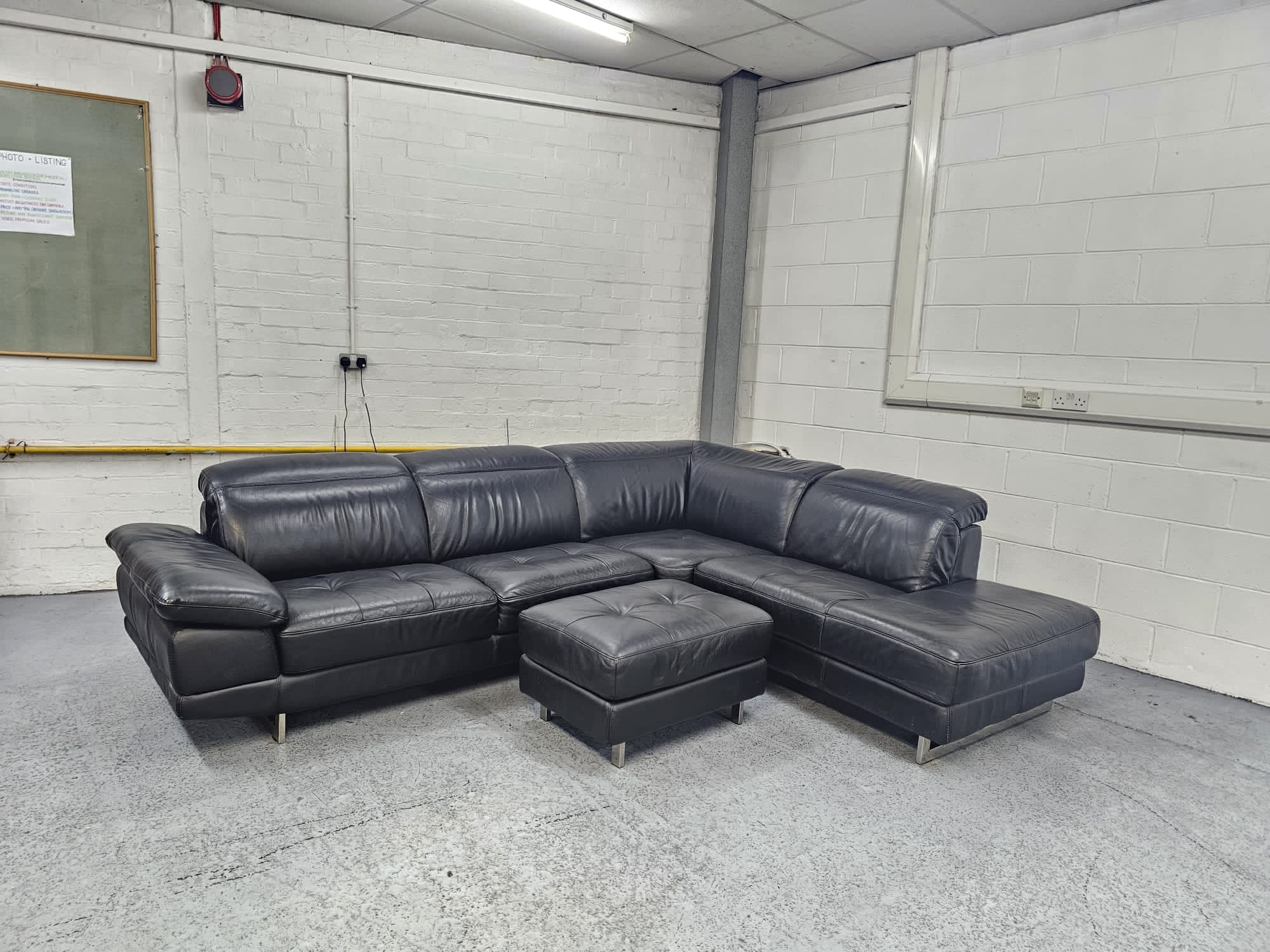 Dfs shop leather corner