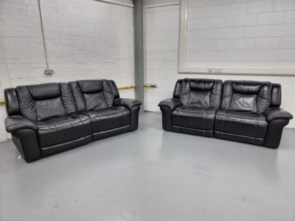 Scs Leather 2 Seaters Manual Recliner Sofas