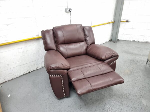 Leather Single Chair Recliner - Image 3