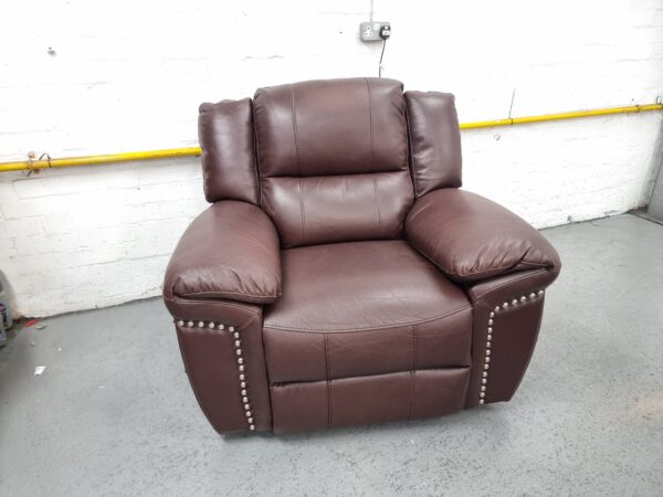 Leather Single Chair Recliner