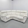 Furniture Village Oat Fabric Electric Recliner Corner Sofa