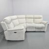 Furniture Village Oat Fabric Electric Recliner Corner Sofa - Image 2