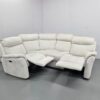 Furniture Village Oat Fabric Electric Recliner Corner Sofa - Image 7