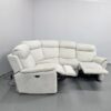 Furniture Village Oat Fabric Electric Recliner Corner Sofa - Image 6