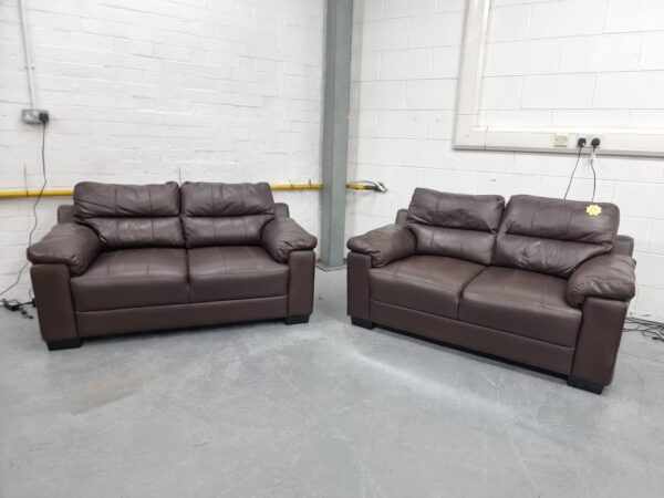 Full Leather 2 Seaters Sofas