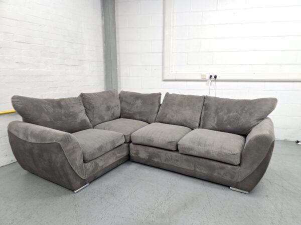 Dfs Grey Corner Sofa - Image 2