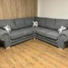 Verona Grey Corner Sofa - Image 2