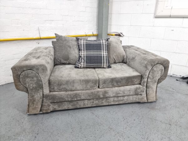 Grey 2 Seater Sofa