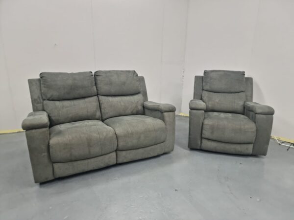Dfs 2 and 1 Seater Manual Recliners Sofa and Chair