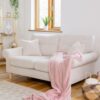 Florence Beige Fabric 3 and 2 Seater Sofas - Image 3