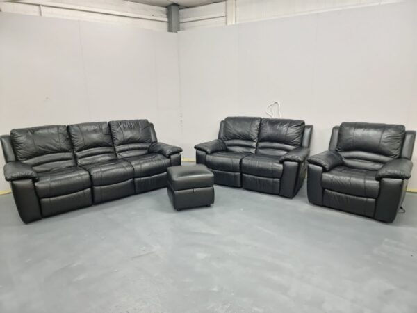 Dfs Leather 3 Piece Suite Recliner Sofas and Chair