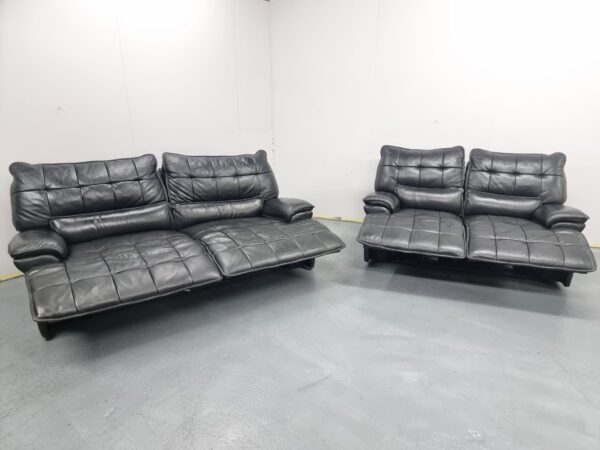 Sofology Premium Leather Electric Reclining Three and Two-Seater - Image 7
