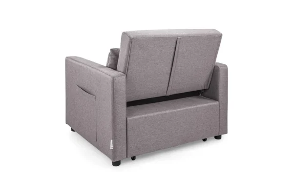 Aria Mocha Sofabed Armchair - Image 4
