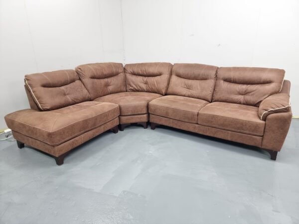 Harvey's Suede Corner Sofa