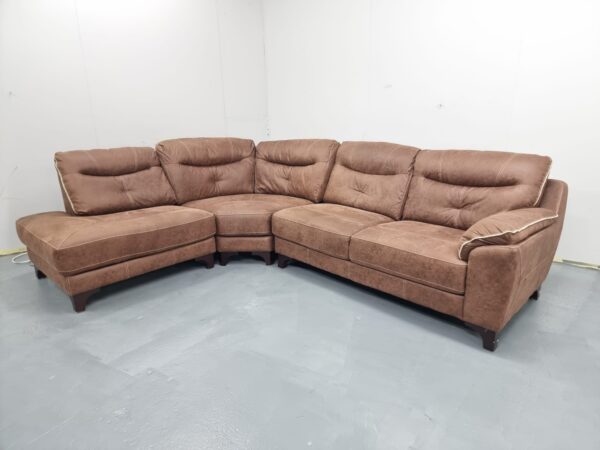 Harvey's Suede Corner Sofa - Image 2