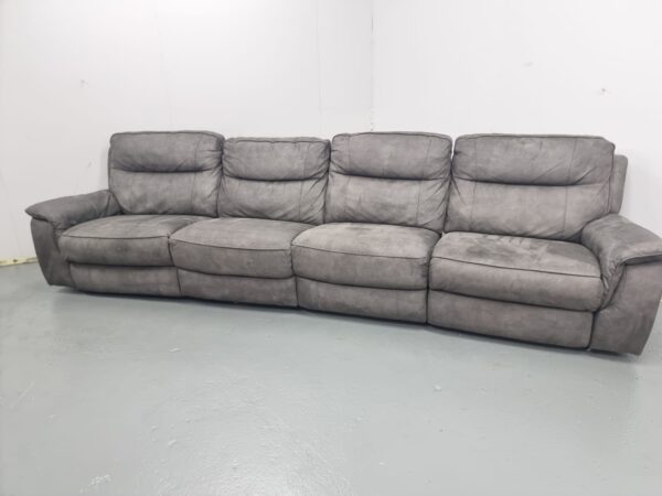 Dfs 4 Seater Electric Recliner Sofa with USB - Image 4
