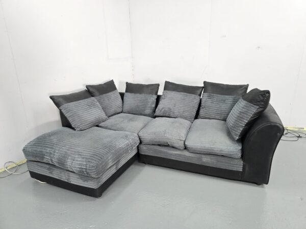 Fabric Small Corner Sofa - Image 2