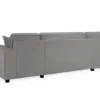 Milan Grey Fabric Corner Sofabed - Image 2
