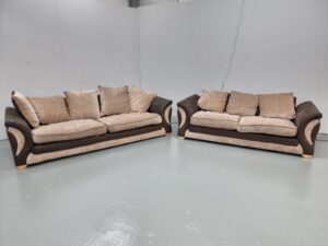 Scs 4 and 3 Seater Sofas