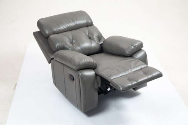 Cody Leather Manual Recliner Chair - Image 2