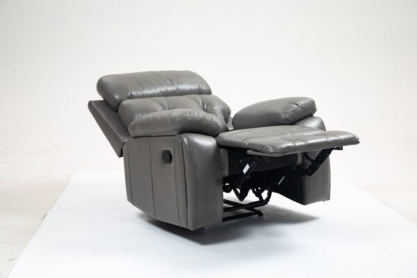 Cody Leather Manual Recliner Chair - Image 3