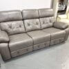 Cody Leather 3 Seater Manual Recliner Sofa - Image 2
