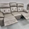 Cody Leather 3 Seater Manual Recliner Sofa - Image 4