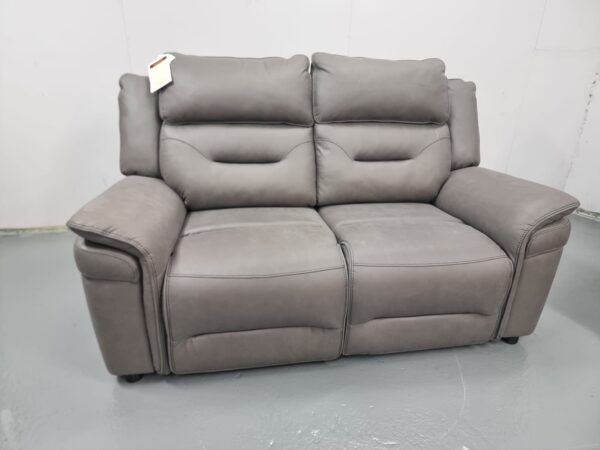 Brand New Scs Fortuna Grey 2 Seater Sofa - Image 2