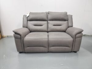 Brand New Scs Fortuna Grey 2 Seater Sofa