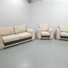 Scs Fabric 3 Piece Suite Sofa and Chair - Image 2