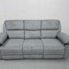 Elio Grey Fabric 3 and 2 Seater Manual Recliner Sofas - Image 3