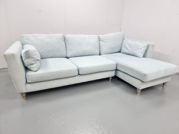 Dfs Fabric 3 Seater Sofa Chaise - Image 4
