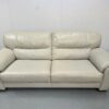 Dfs Grey Leather 3 and 2 Seater Sofas - Image 5