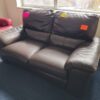 Dfs Brown Leather 2 Seater Electric Recliner Sofa - Image 4