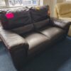 Dfs Brown Leather 2 Seater Electric Recliner Sofa - Image 3