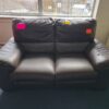Dfs Brown Leather 2 Seater Electric Recliner Sofa - Image 2