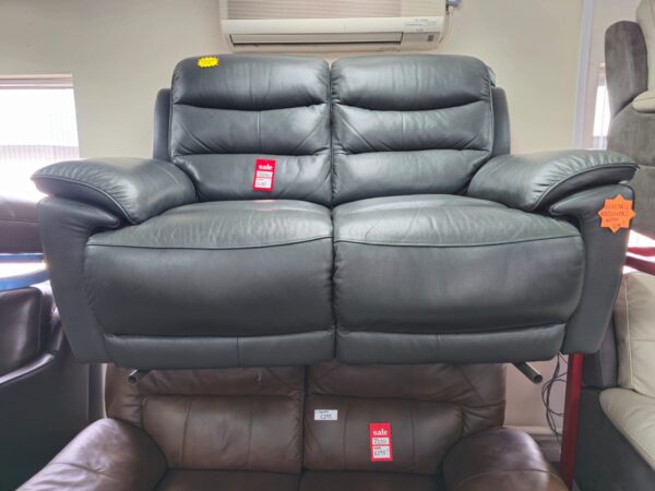Dfs Slate Grey 2 Seater Electric Recliner Sofa with USB