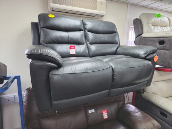 Dfs Slate Grey 2 Seater Electric Recliner Sofa with USB - Image 2