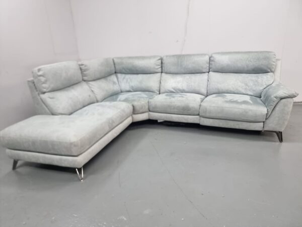 Dfs Grey Electric Recliner Corner Sofa - Image 3