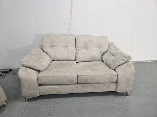 Sofology Suede 3 and 2 Seater Sofas - Image 5