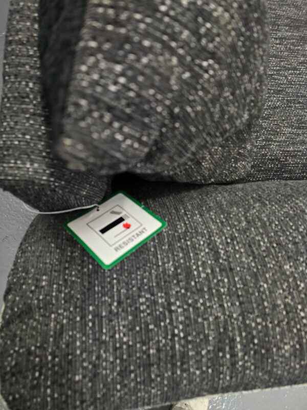 Scs Big Grey Fabric Corner Sofa with Fire Tags - Image 5