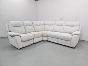 Scs Fabric Electric Recliner Left Hand Corner Sofa